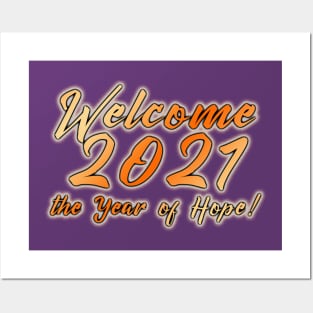 Welcome 2021 Posters and Art